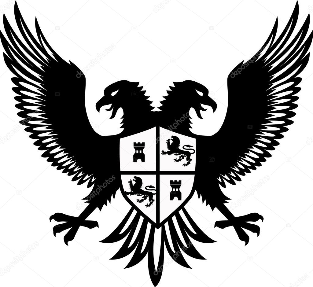 Heraldic eagel