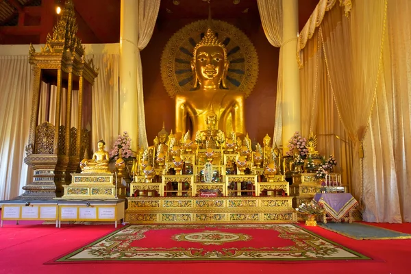 Zlatý buddha - Thajsko — Stock fotografie