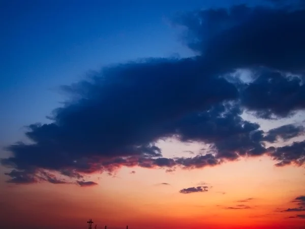 Cielo nocturno — Foto de Stock