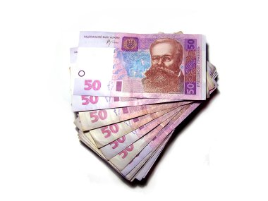 bir tomar para beyaz zemin üzerine