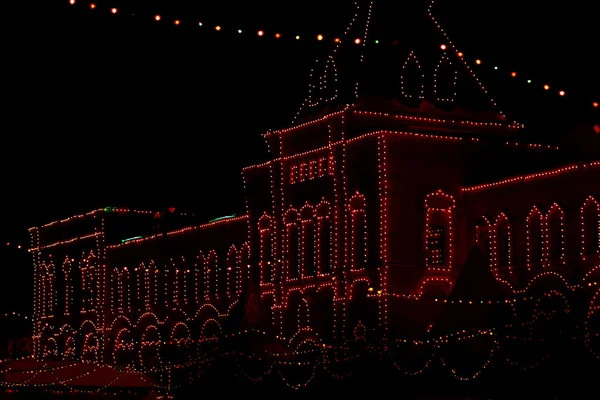 stock image House in illumination