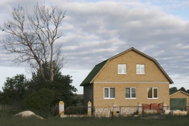 New not yet built house. clipart