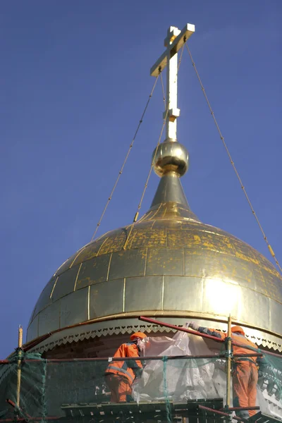 Repair of the dome — Stock Photo, Image