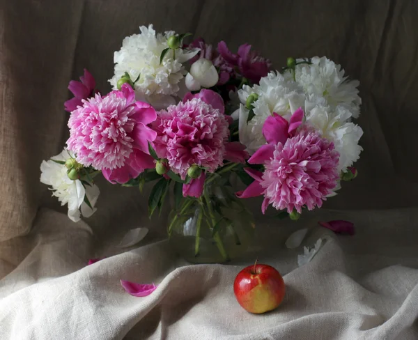 Квіти і яблука Ліцензійні Стокові Фото
