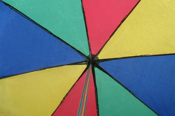 stock image Multi-coloured umbrella.