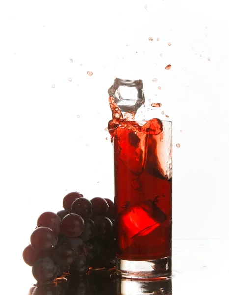 Spruzzi di succo d'uva — Foto Stock