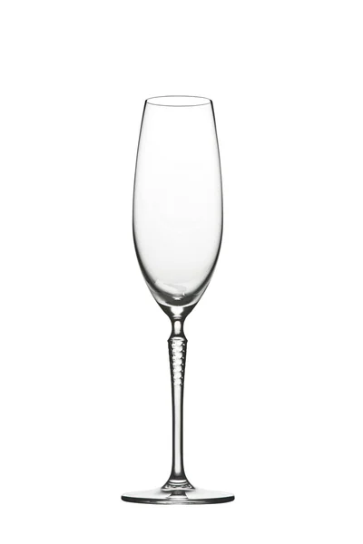 Champagne glas isolerade — Stockfoto