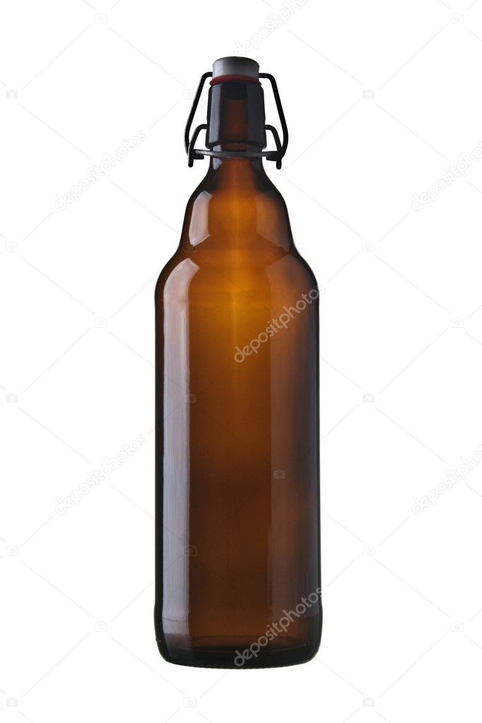 Beer bottle retro