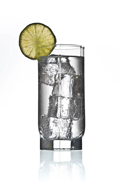 Glass of mineral water — Stock Photo, Image