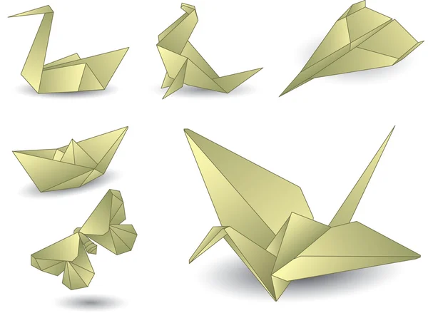 折纸 — 图库矢量图片