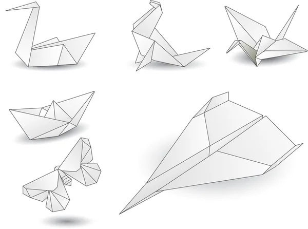 Origami — Image vectorielle