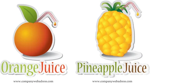 vektör çizim - meyve simgeler