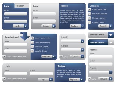 Web sitesi form kümesi