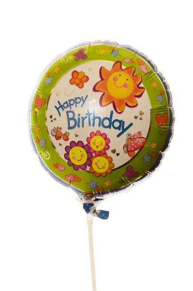 Balão feliz aniversário — Fotografia de Stock