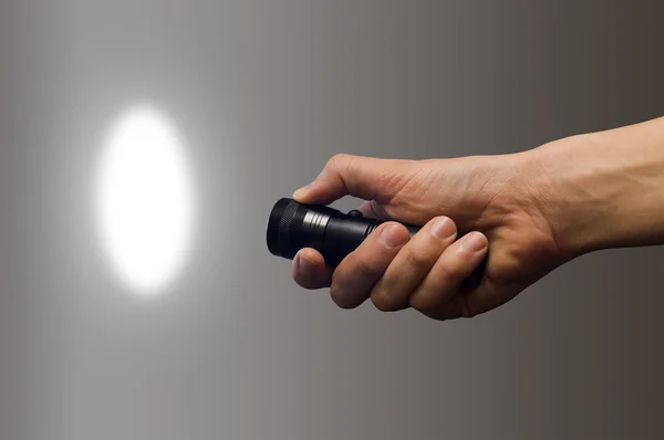 Lanternă în mână — Fotografie, imagine de stoc