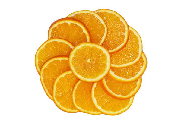 stock image Orange circle