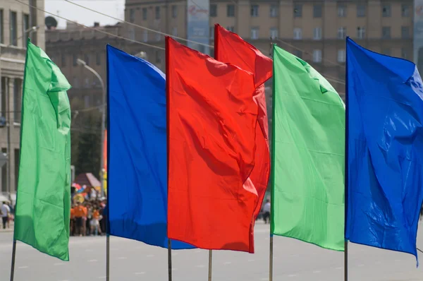 stock image Colored flags