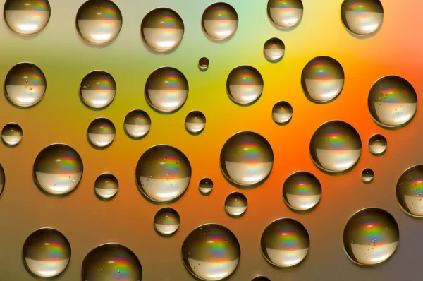 Colored drops background — Stock Photo, Image