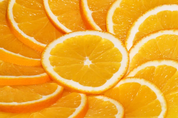Оранжевые ломтики — стоковое фото