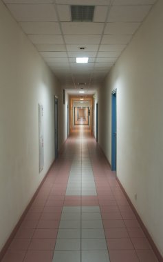 Long corridor clipart