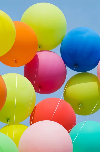 stock image Bunch of colored balloons