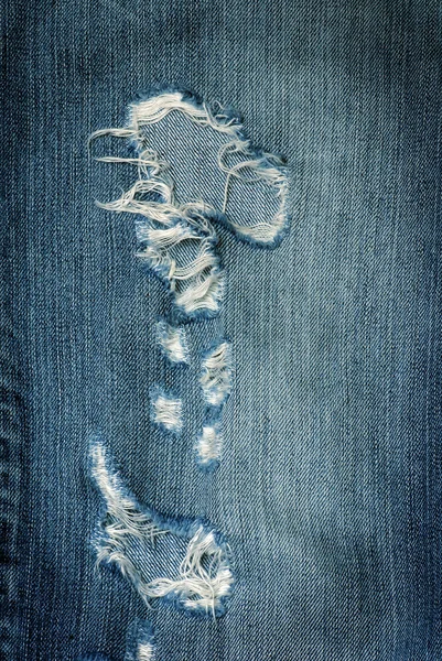 Jeans endommagés — Photo