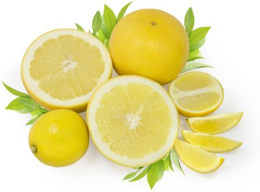 Yellow citrus clipart