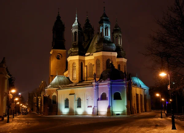 Кафедральный собор в Познани — стоковое фото