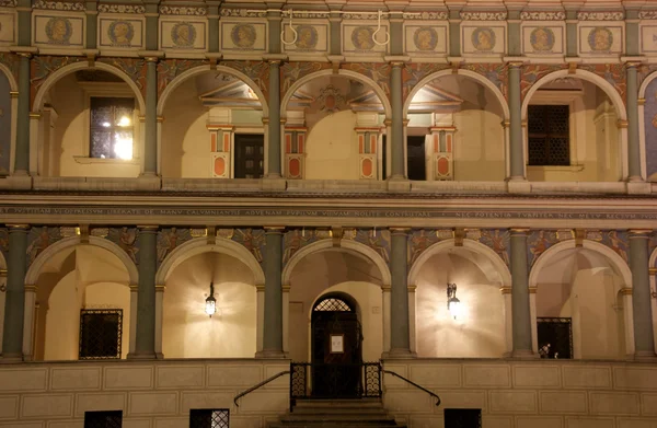 Rathaus bei Nacht — Stockfoto