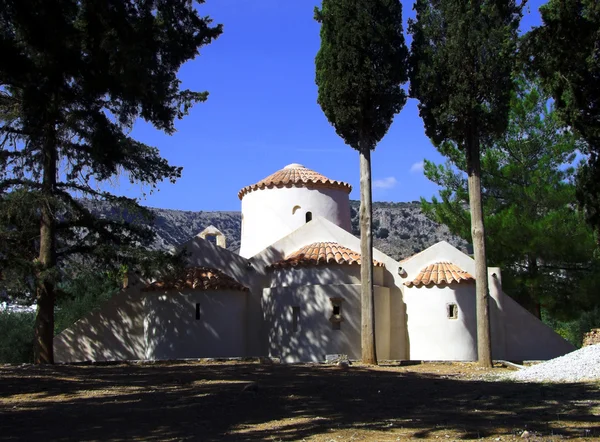 Igreja em Creta, Panagia Kera — Fotografia de Stock