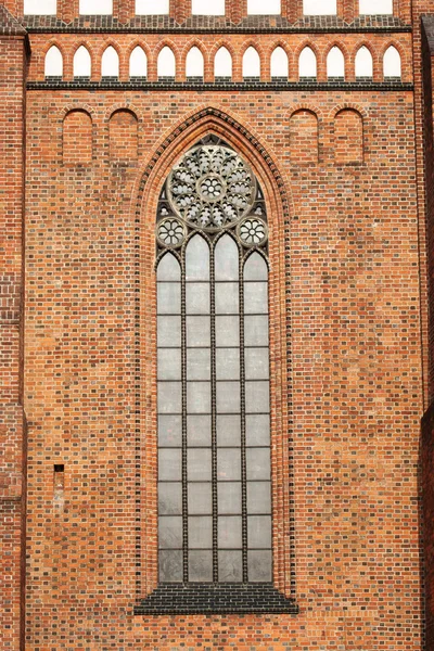 Gótikus ablak — Stock Fotó