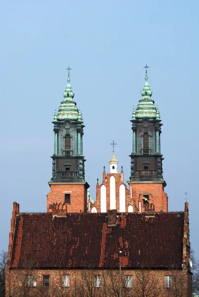 Pozna에 성당 교회? — 스톡 사진