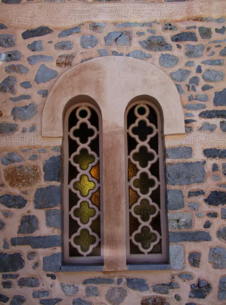 Okna w kaplicy — Zdjęcie stockowe