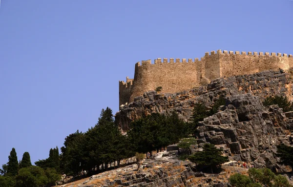 Burg auf dem Hügel — Stockfoto