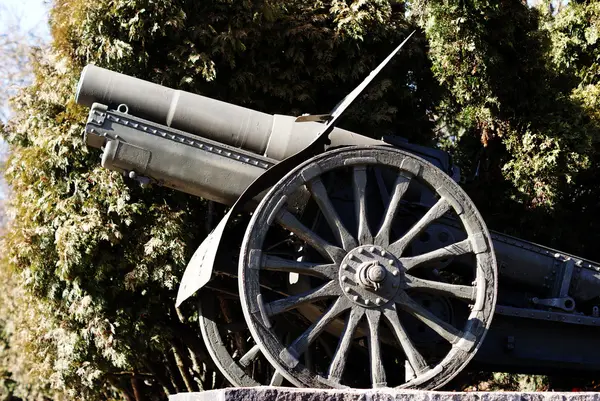 Kanone im Museum — Stockfoto