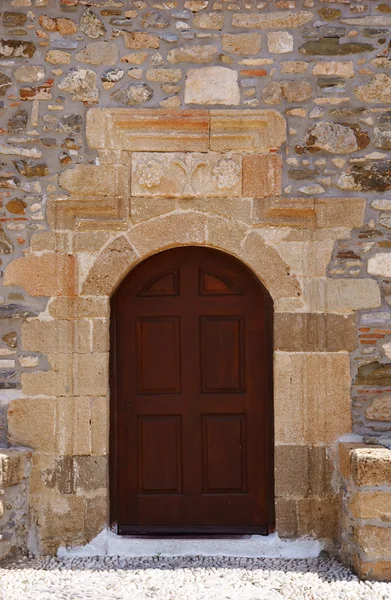 教会的入口 — 图库照片