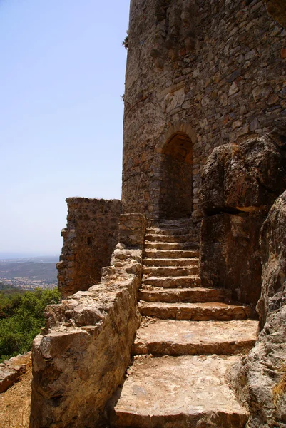 Stairs to the castle — Stock Photo, Image