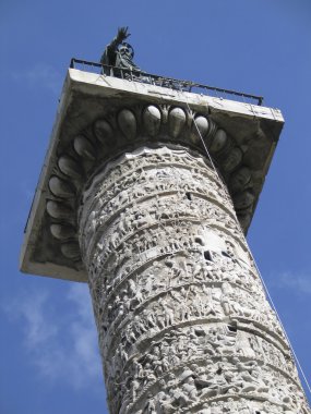 The trajans column clipart