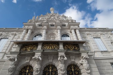 allgau, Almanya da linderhof Kalesi