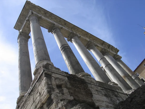 Het Forum Romanum in Rome, Italië. — Stockfoto