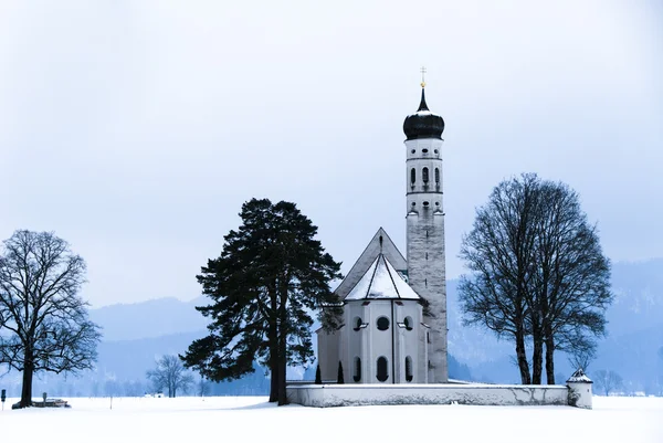 De kapel st. Koloman in bavary — Stockfoto