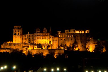 The Red Castle in Heidelberg, Germany clipart