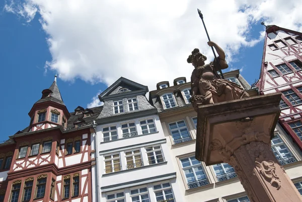 Frankfurt, traditional houses in the Römer — Stock Photo, Image
