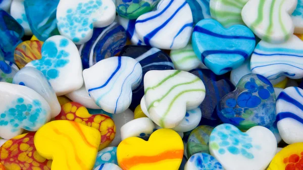 Pedras Hearth, coloridas — Fotografia de Stock