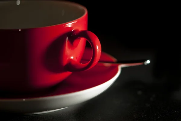 빨간 컵 — 스톡 사진