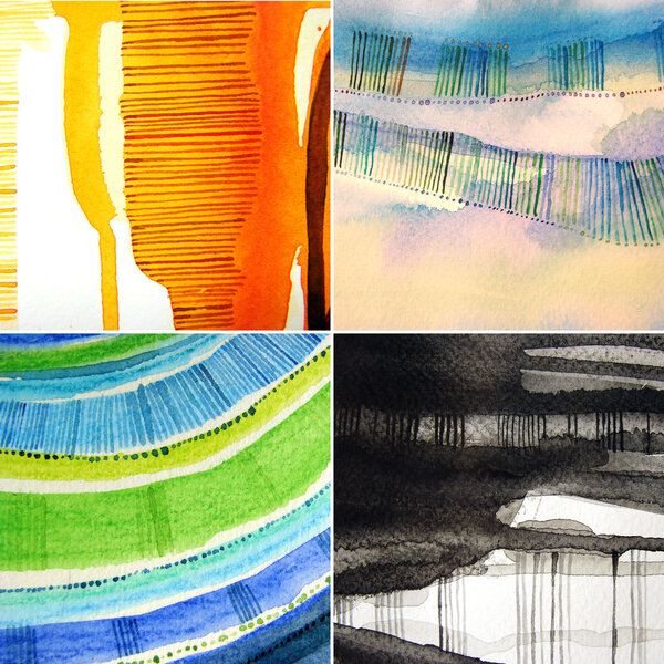 Abstract illustrated background