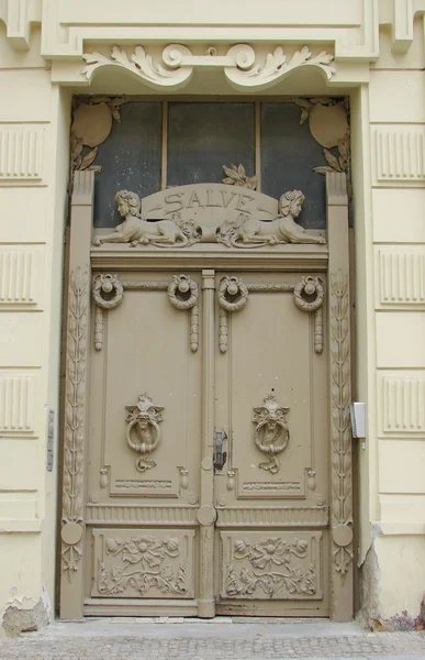 Detalle de casa antigua en Brno — Foto de Stock