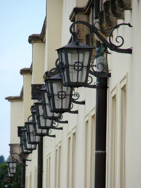 Streetlamps Binası — Stok fotoğraf