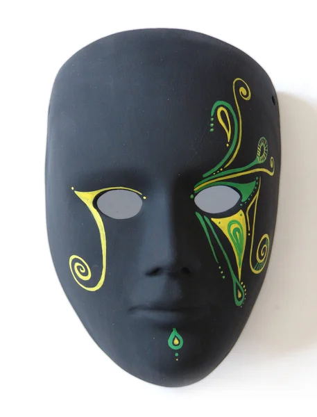 Bela máscara venetian pintado — Fotografia de Stock