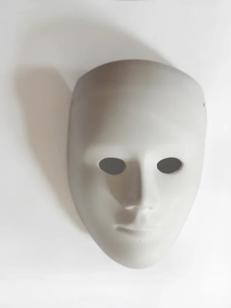 Maschera carnevale bianco — Foto Stock